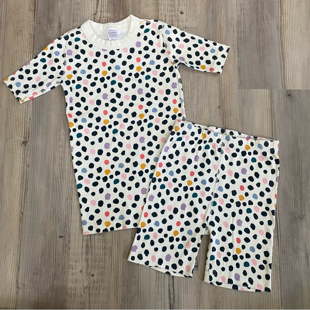 Hanna Andersson Polka Dot Kids Pajama Set - Multicolor